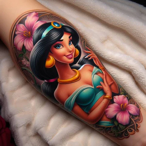 22 Dazzling Disney Tattoo Ideas 20 Will To Be Independent2