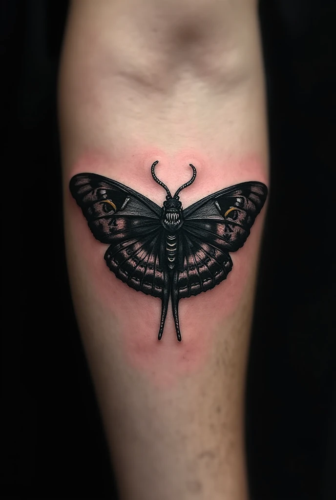 15 Magical Moth Tattoo Ideas 14 Woolly Ellie Moth Tattoo