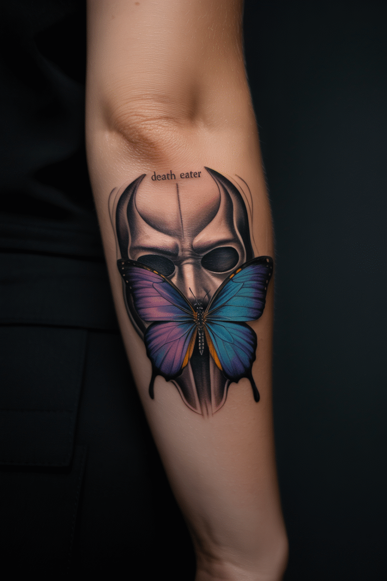 20 Meaningful Ideas For Death Eater Tattoos To Wear This Year!