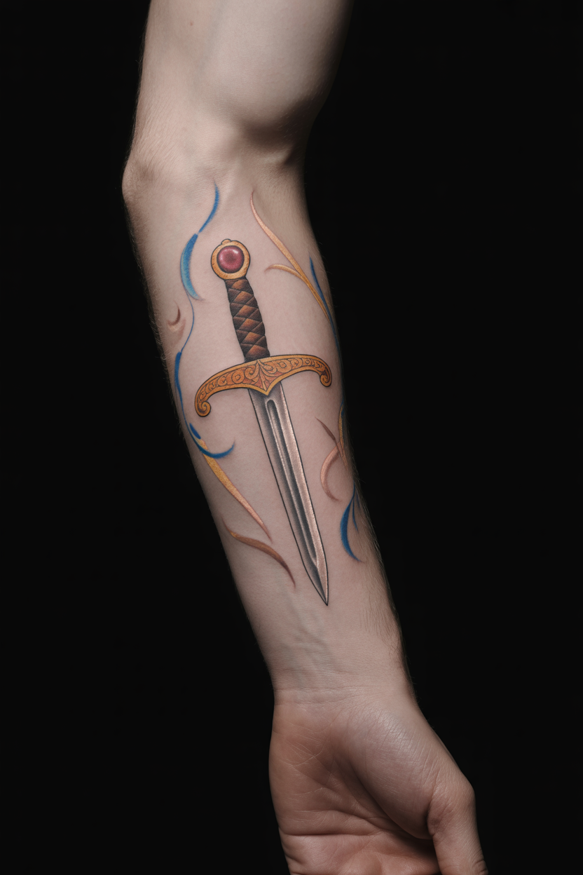 a photograph of a male forearm adorned w i3te2kJASgaHN9H8lVEVjQ QJ0ncO ZQ8mWzgVTTyFbMw