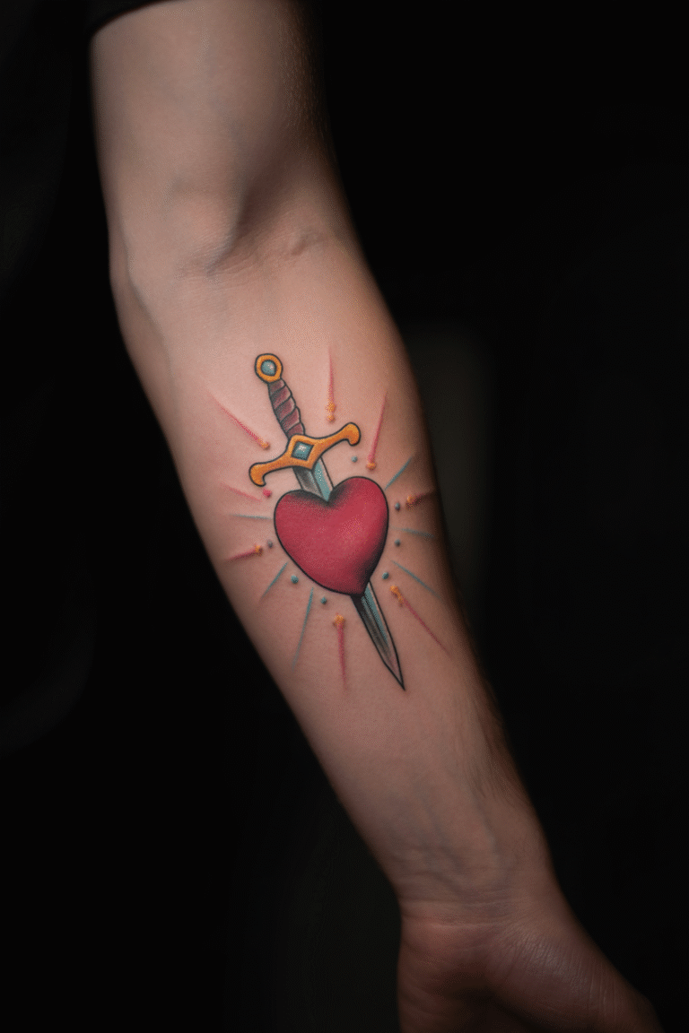 23 Dazzling Sword Tattoo Ideas