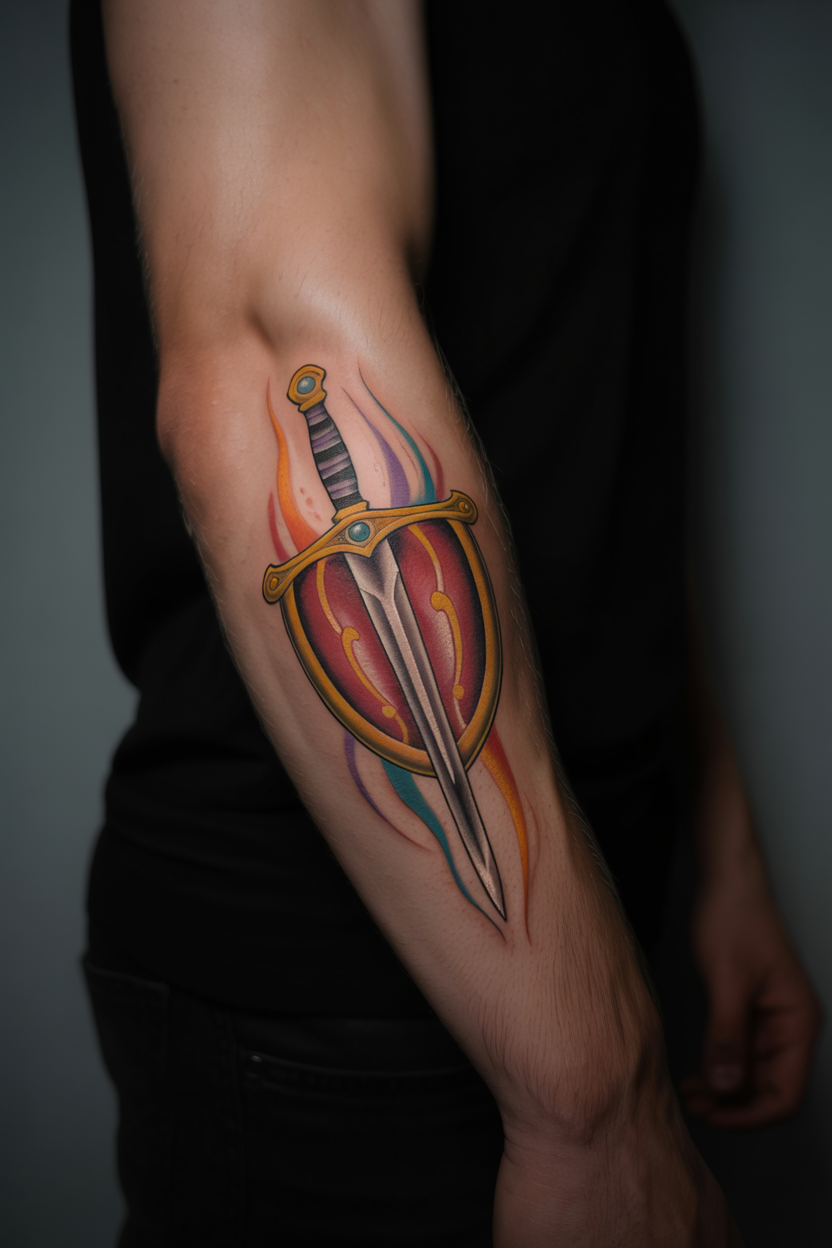 a photograph showcasing a detailed tatto fN828AZOQGWkML9qZUfTrw YRTlYftBTfOpzIi9BhjJpw
