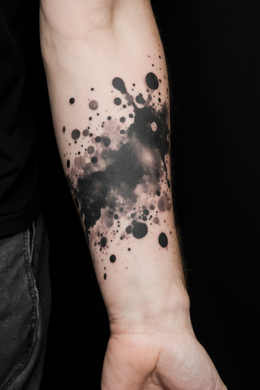 22 Powerful Water Tattoo Ideas 19 hyper realistic close up of a male full arm tattoo on a solid matte black background only the tatto k4ct88ztflngff41hvoo 0