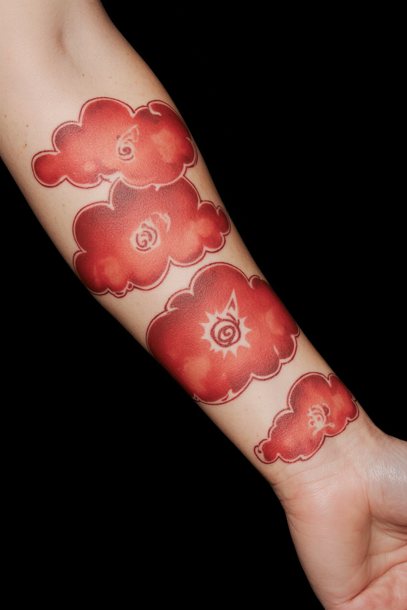 hyper realistic close up of a mans arm solid black background only the tattooed arm visible the tat wbl8hzyn46jg3efmq0wn 0 1