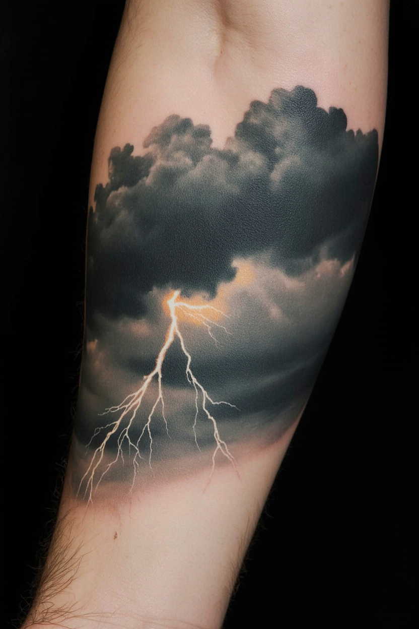 hyper realistic close up of a mans full arm solid black background only the tattooed arm visible th h5o0rj1hfnoigugddicc 3