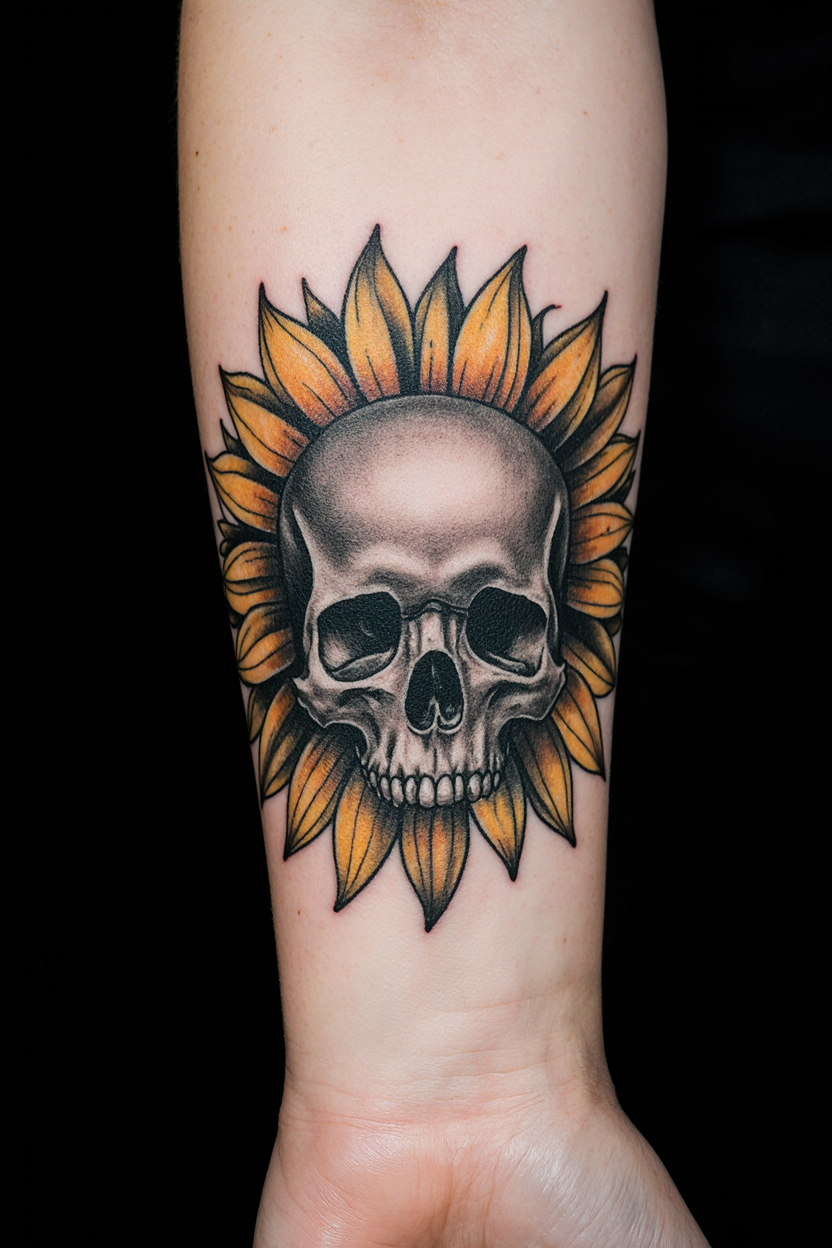 hyper realistic close up of a womans forearm against a solid matte black background only the tattoo lpl9bldcthj9ft353o78 3
