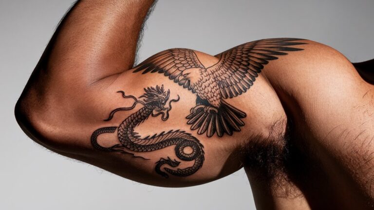 7 Outer Bicep Tattoo