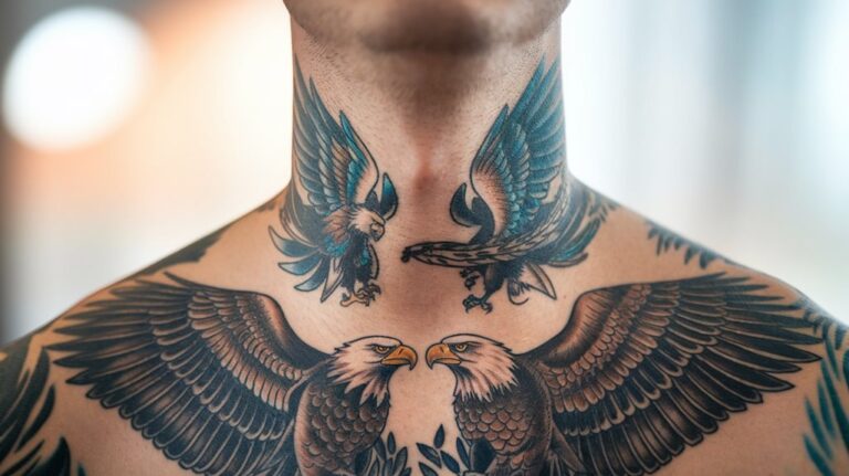 10 Neck and Throat Tattoos for Men