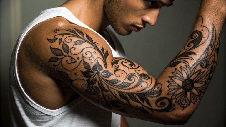 11 Black Arm Tattoos Ideas