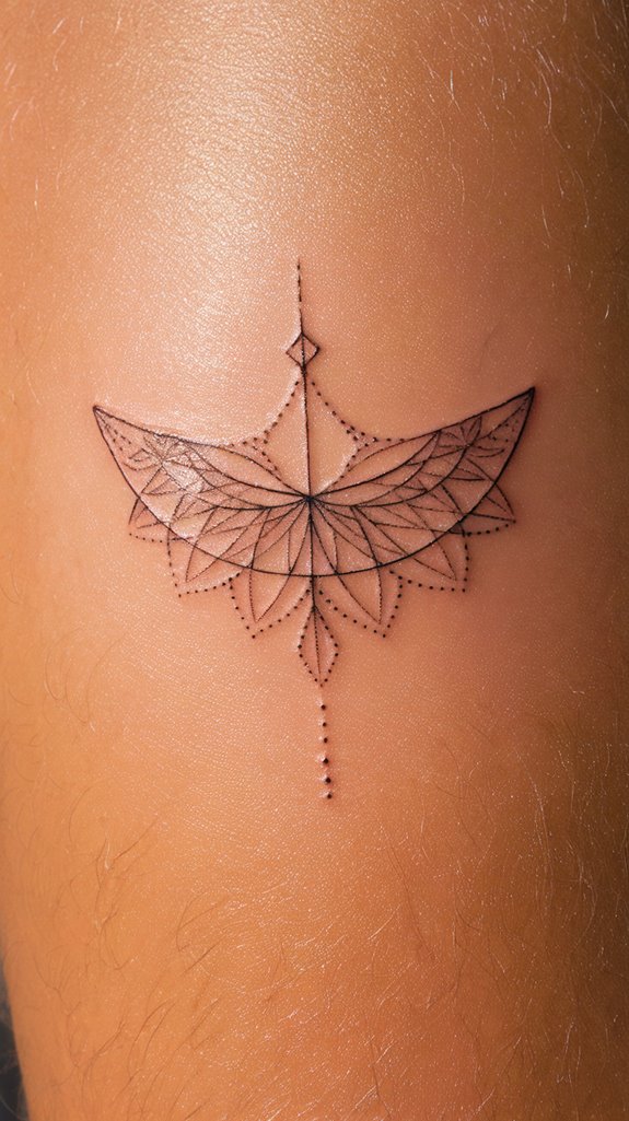 7 Half Mandala Tattoo Ideas